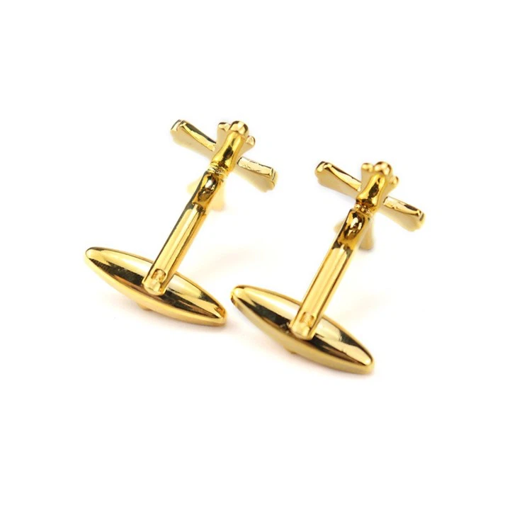 Gold Tuxedo Studs