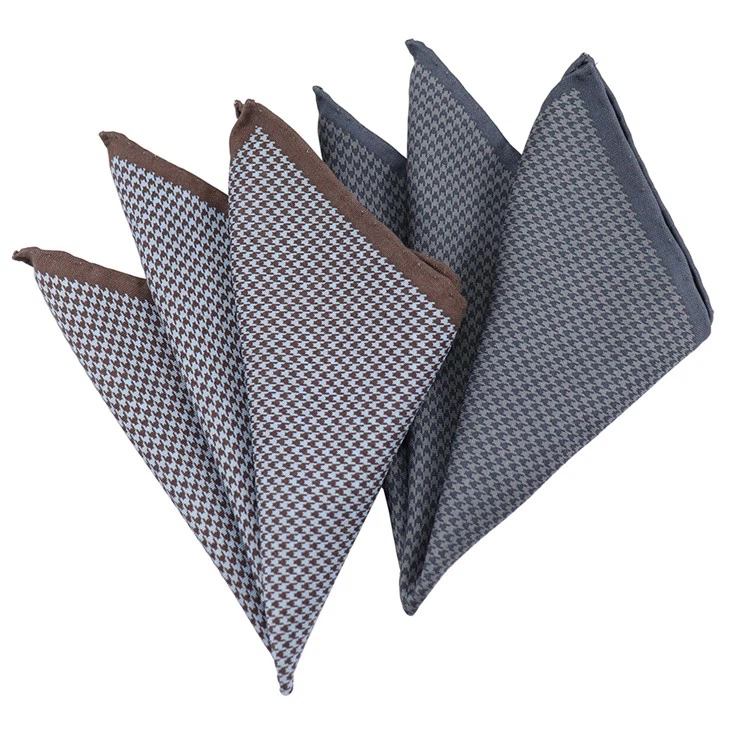 Mens Patterned Pocket Squares